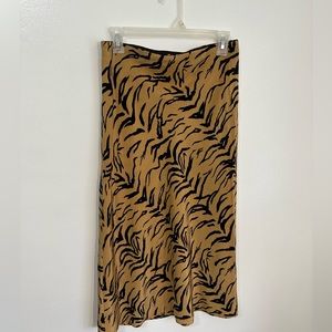 Madewell Satin Midi Slip Skirt